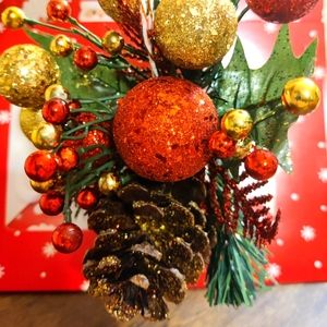 Handmade Pinecone Ornaments